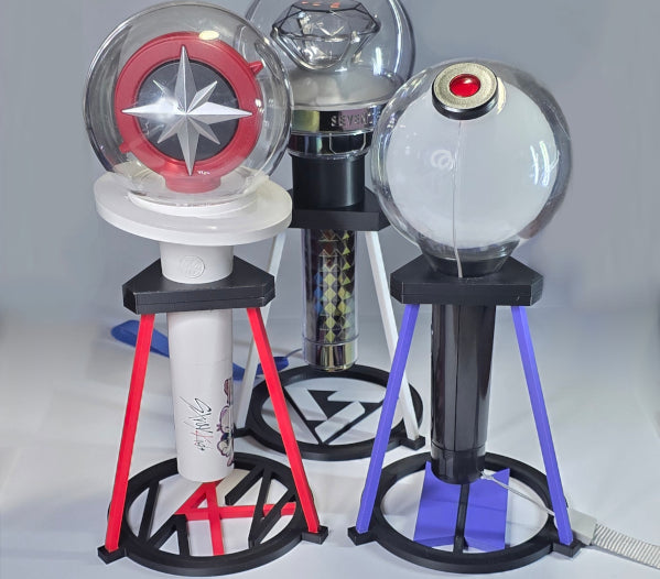 Custom light stick holders