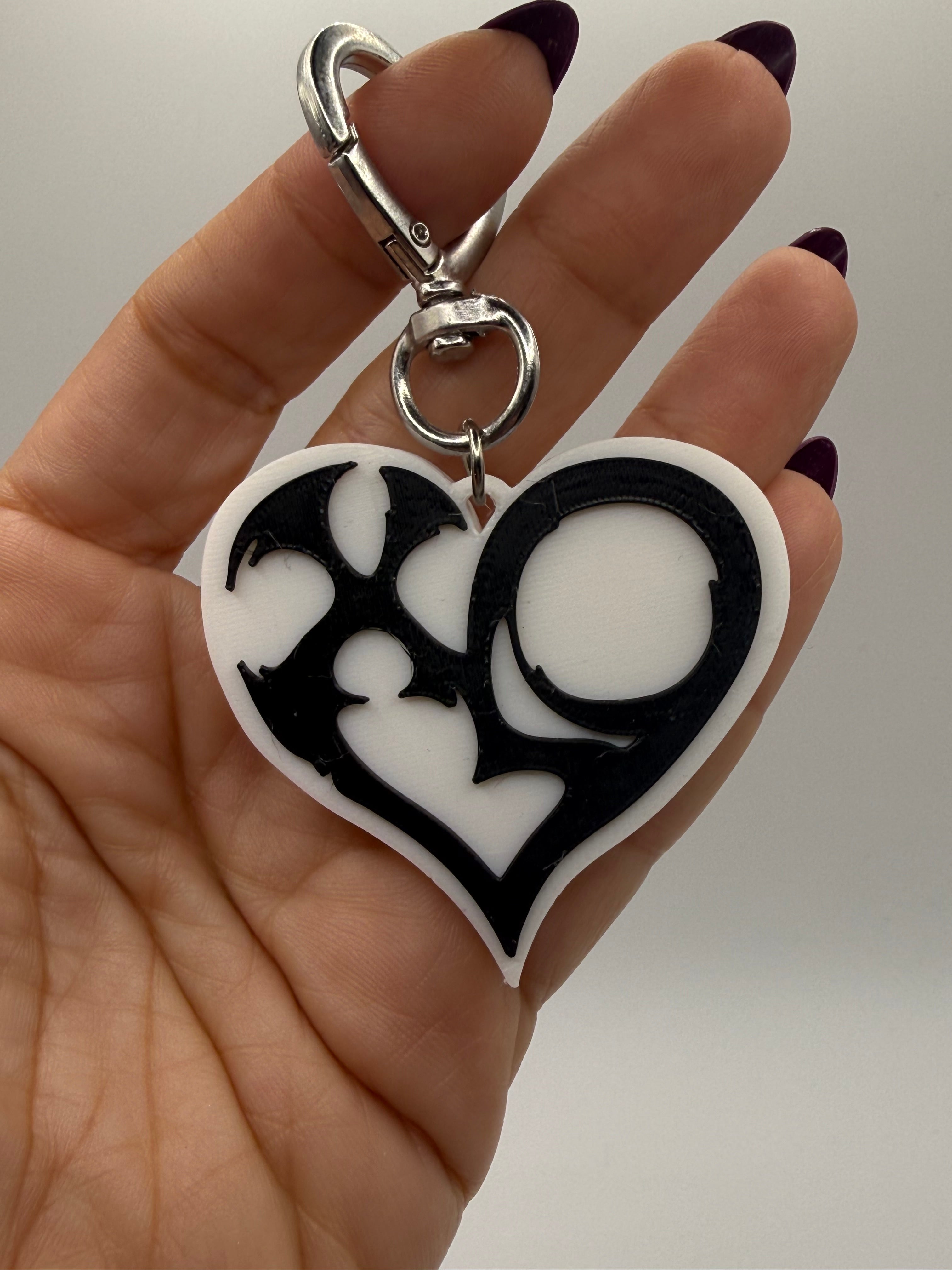 XLOV 3D Printed Nail Saver Keychain
