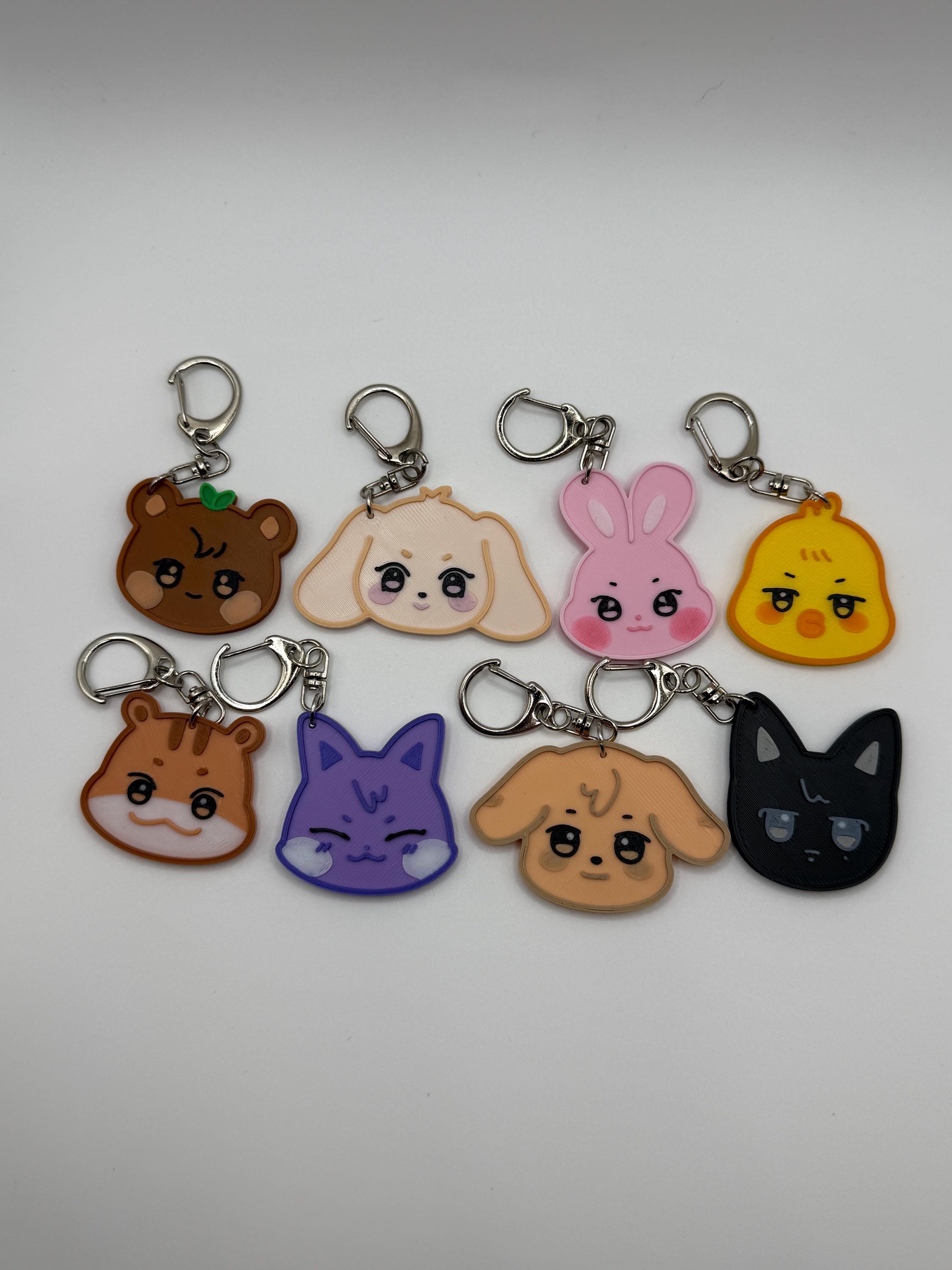 Ateez Aniteez 3D printed Keychains
