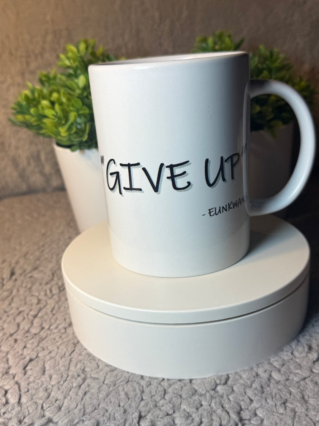 BTOB Eunkwang “Give Up” Mug