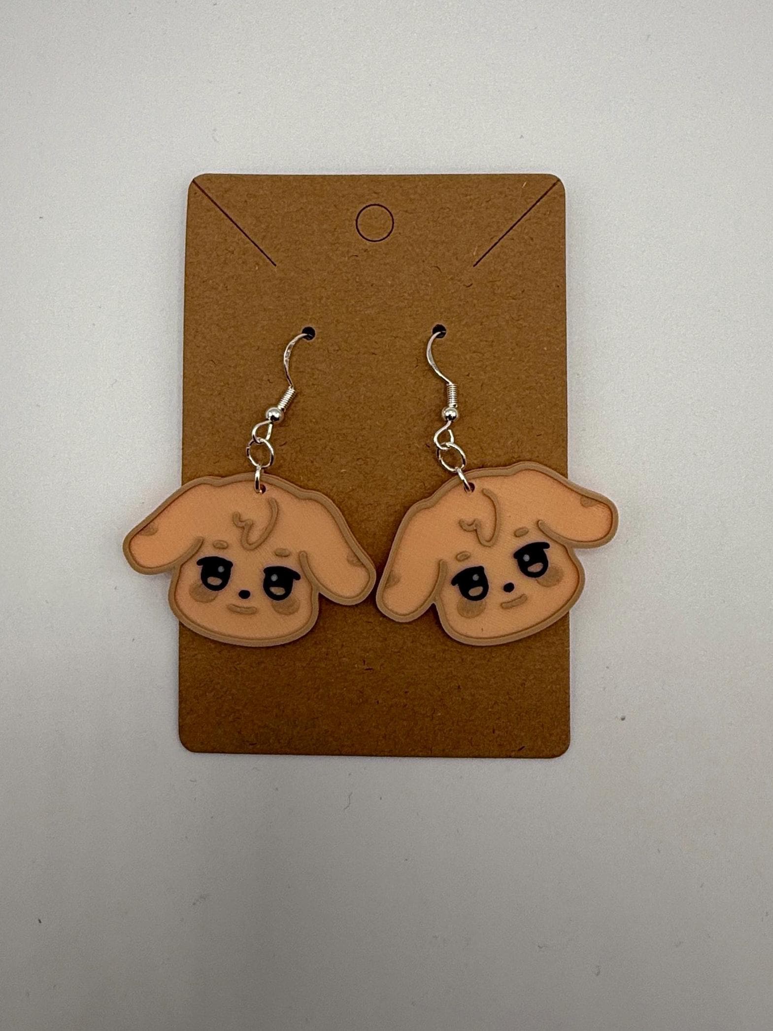 Ateez Aniteez 3D Printed Earrings