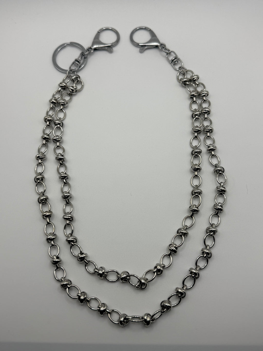 Double Cable Chain Belt & Keychain.