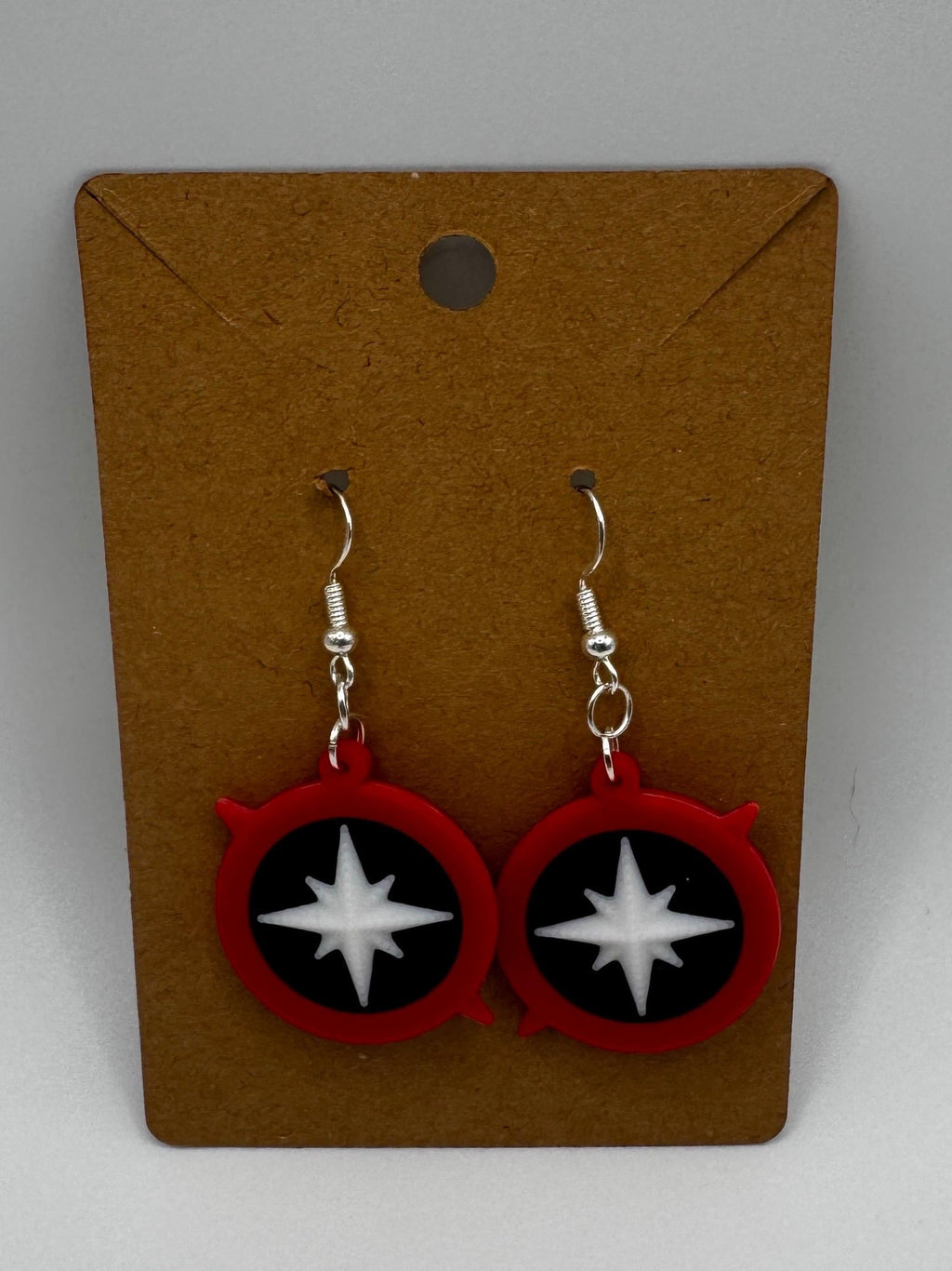 Stray Kids Compass Earrings Hypoallergenic