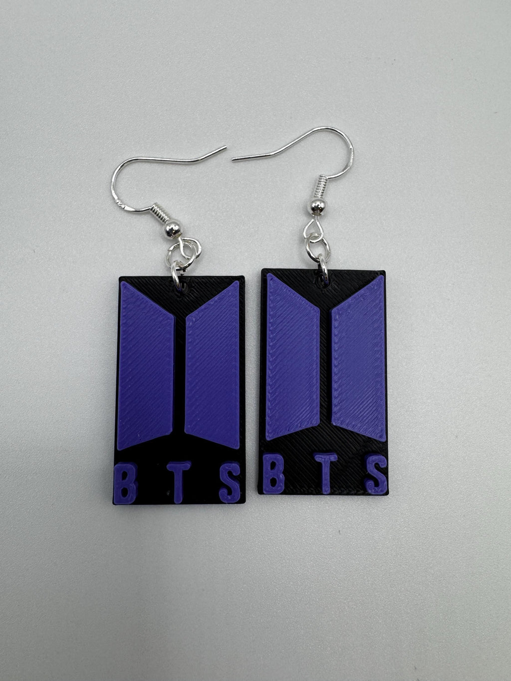 BTS Army Silver Color Earrings