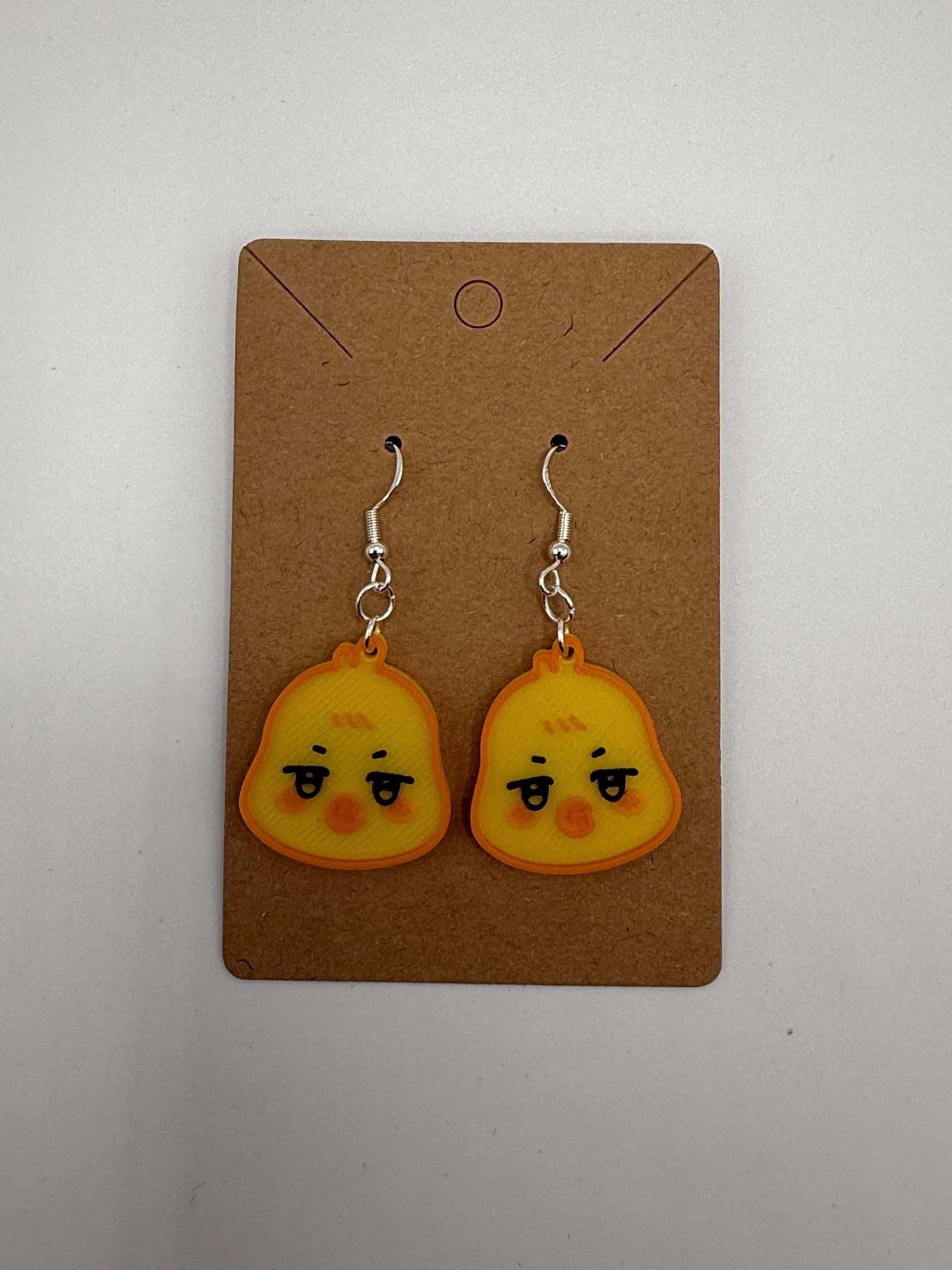 Ateez Aniteez 3D Printed Earrings