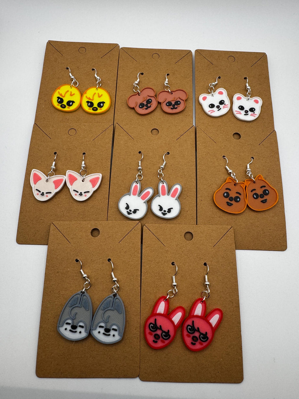 STRAY KIDS SKZOO SKZ 3D Printed Earrings