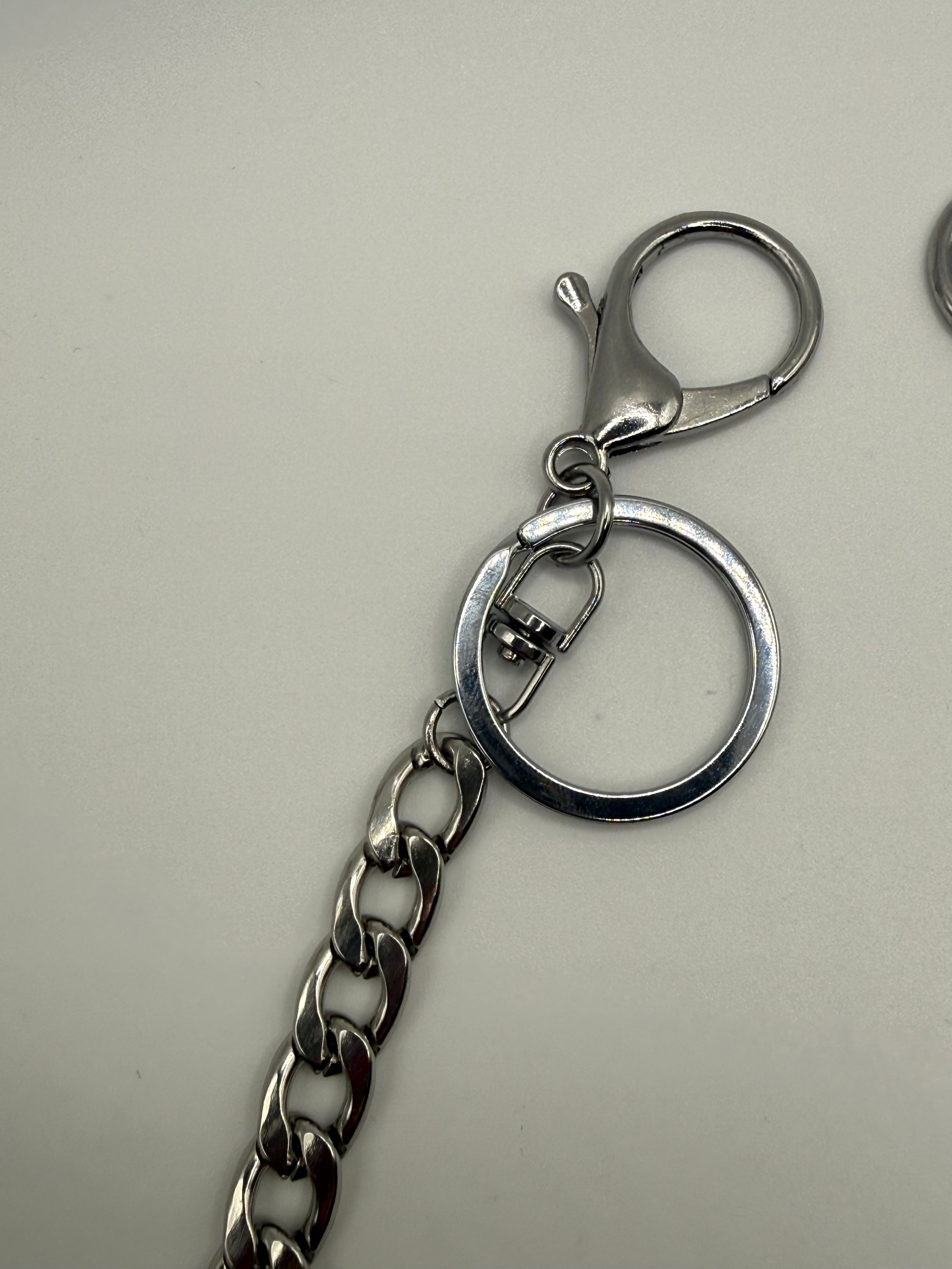 Single Cuban Chain Belt & Keychain