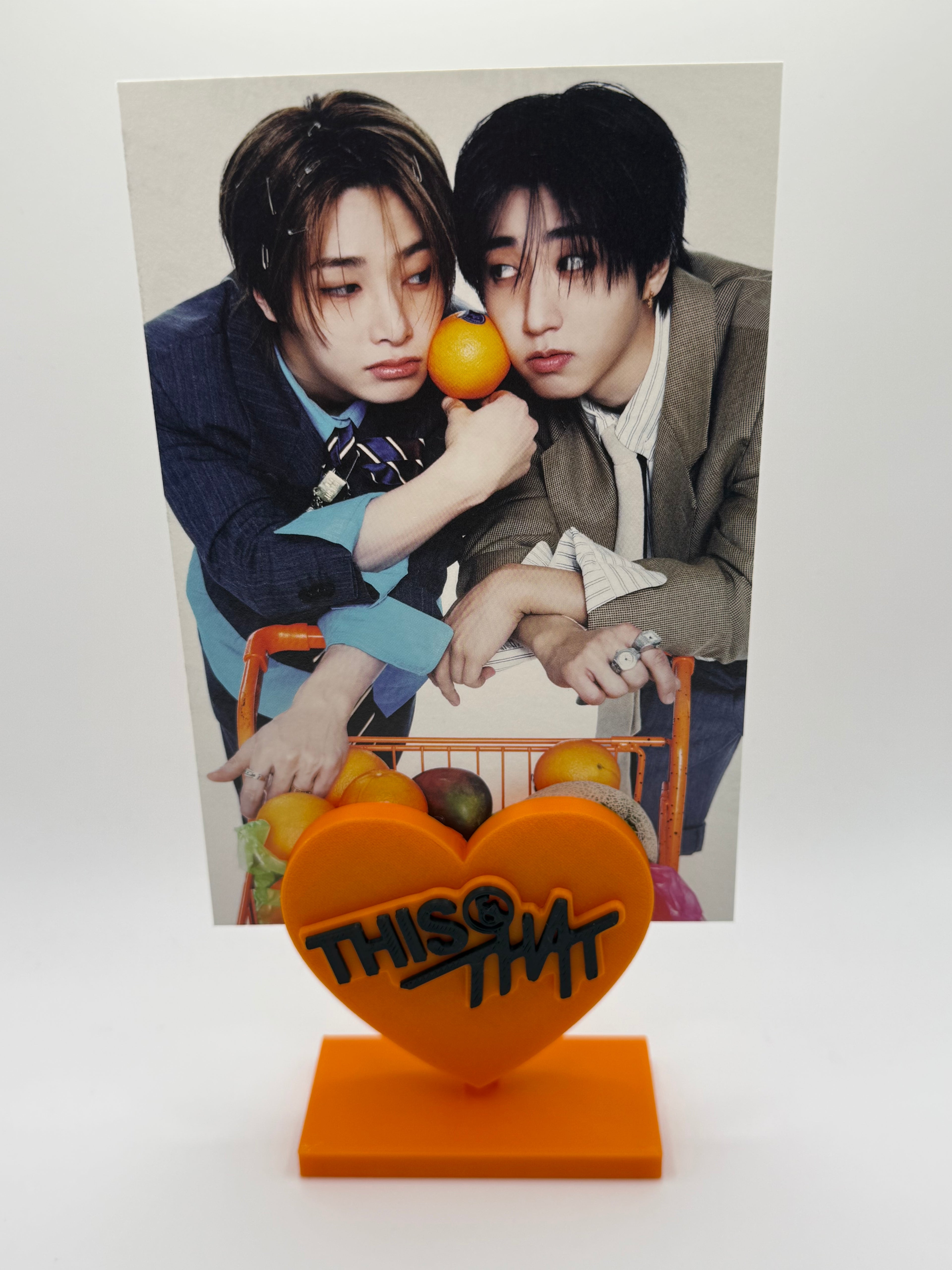 Stray Kids 3D Printed PC and Picture Display THIS & THAT