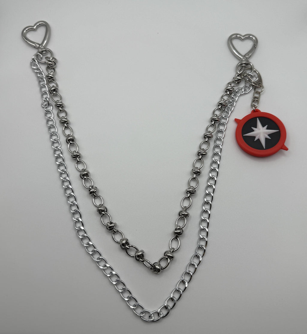 Stray Kids Compass Chain Belt for Jeans