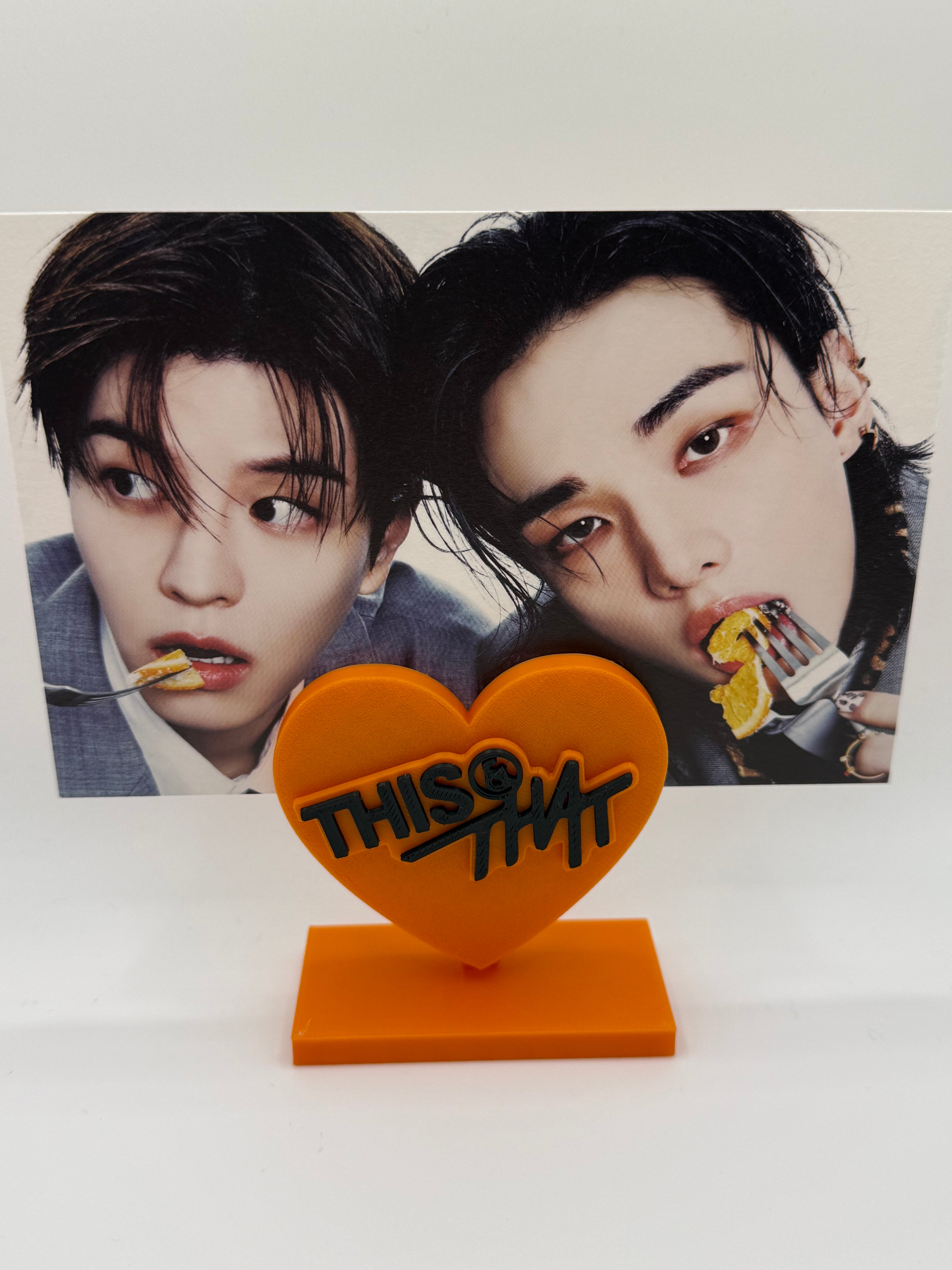 Stray Kids 3D Printed PC and Picture Display THIS & THAT