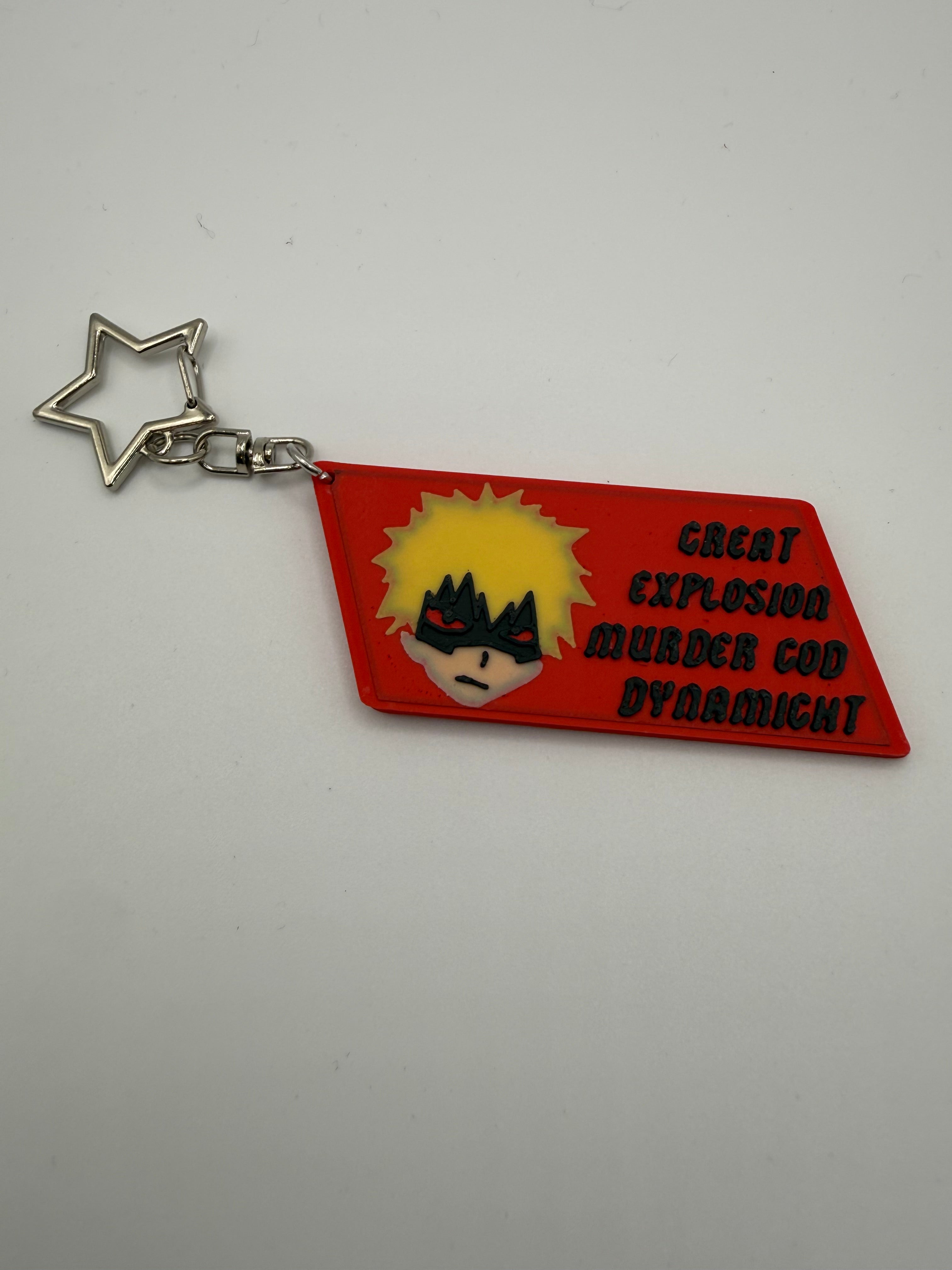 My Hero Academia Bakugo Keychain