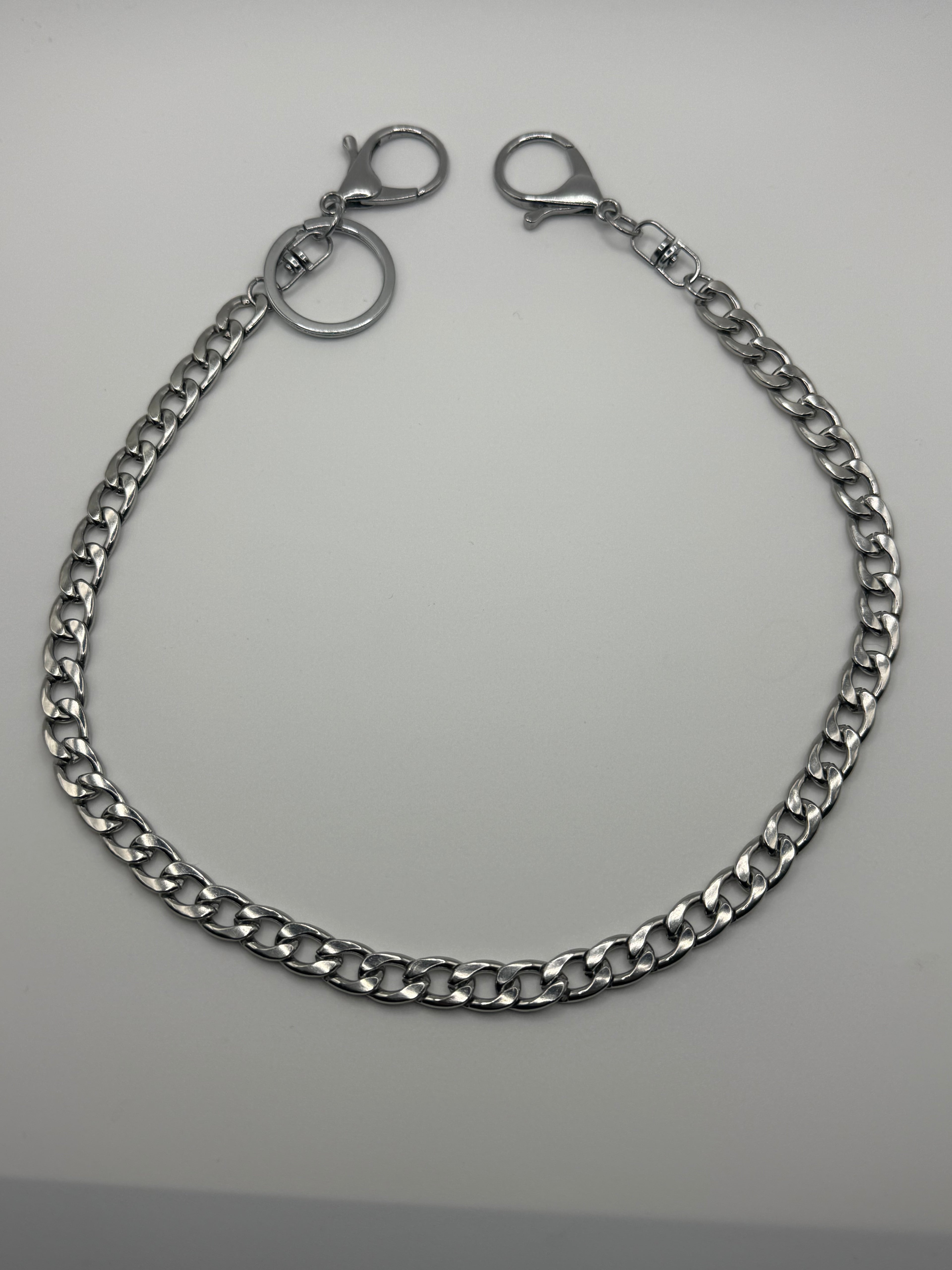 Single Cuban Chain Belt & Keychain