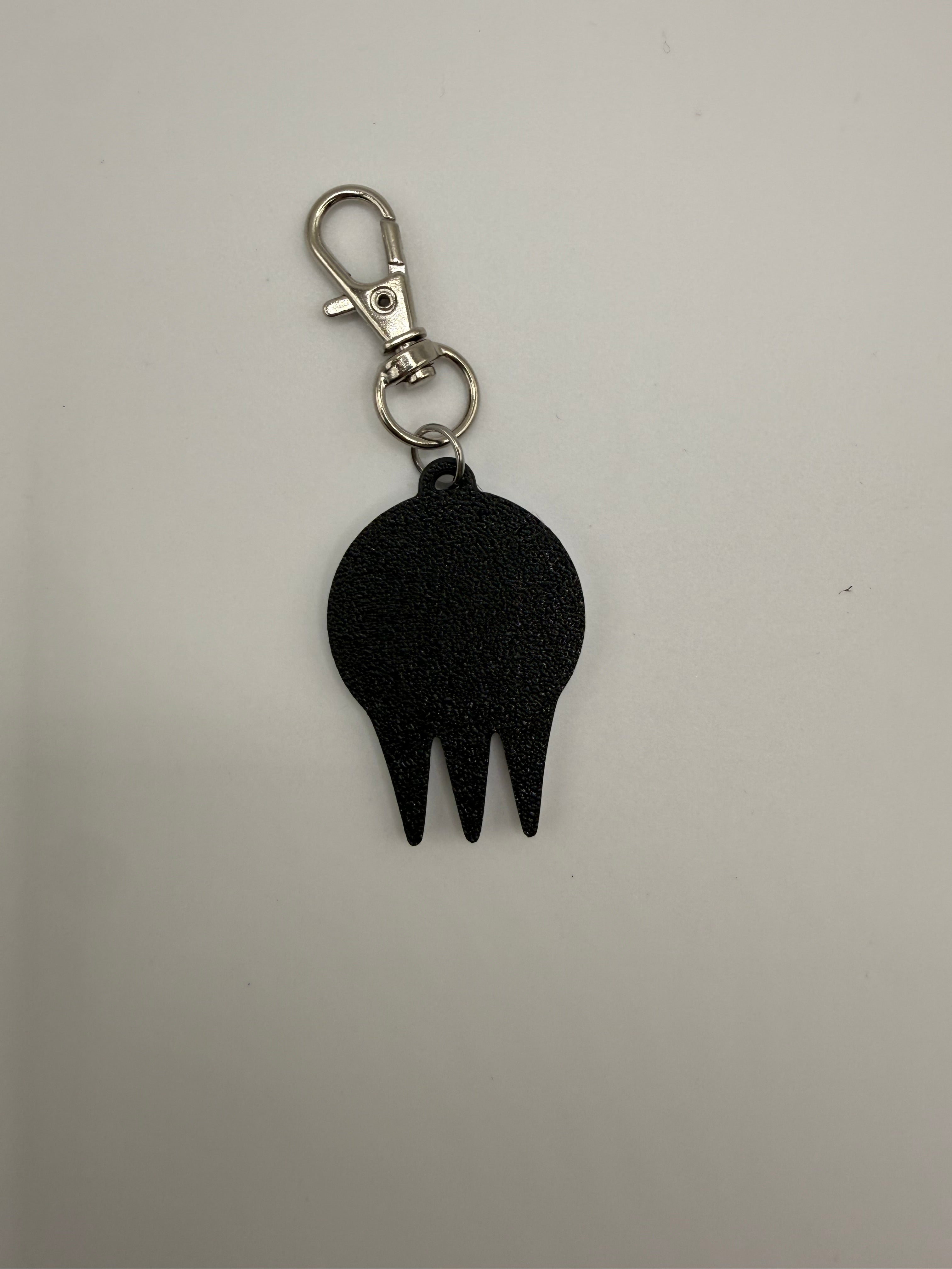 Anime Soul Eater Death Symbol Keychain