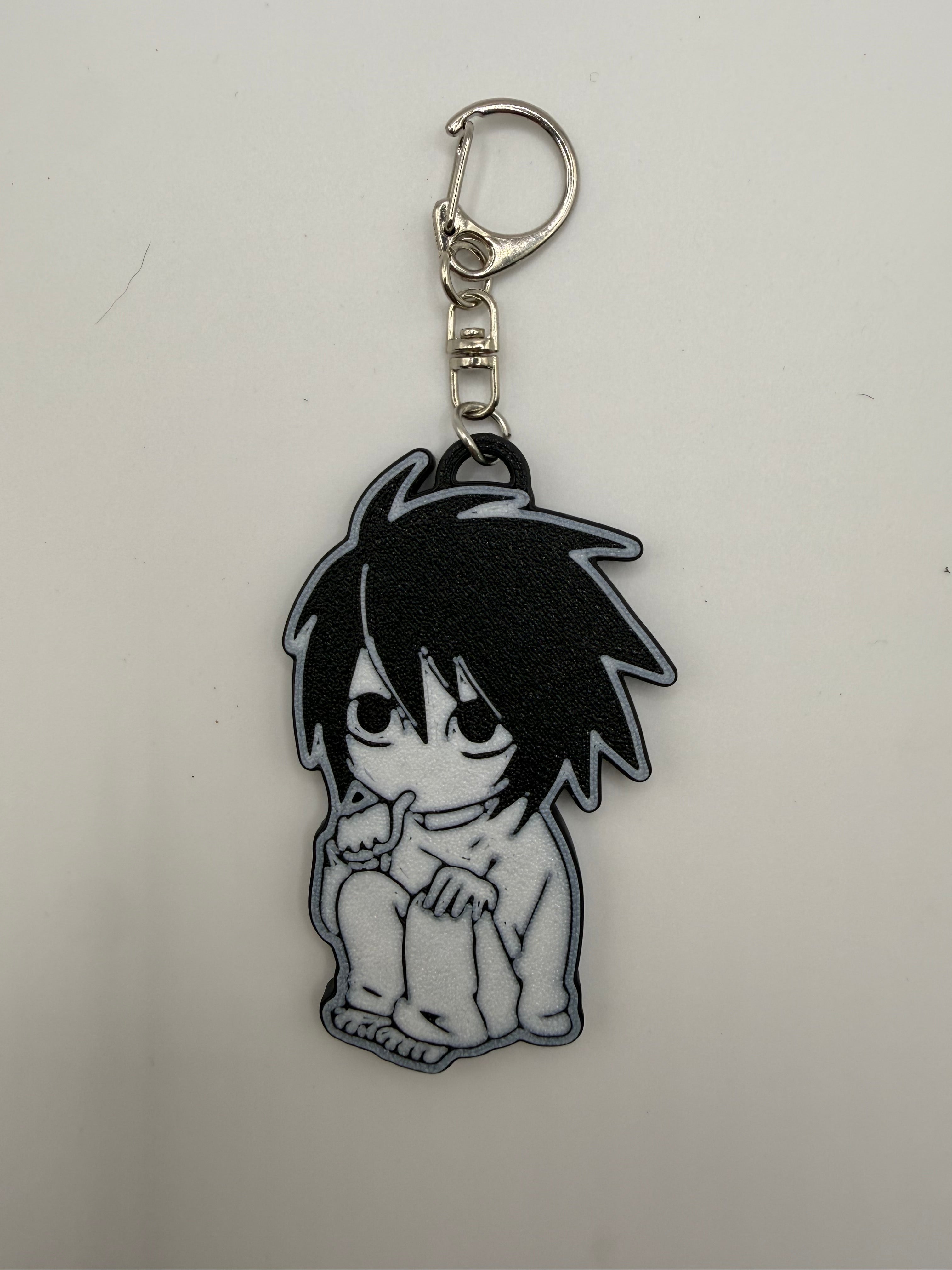 L Death Note Keychain
