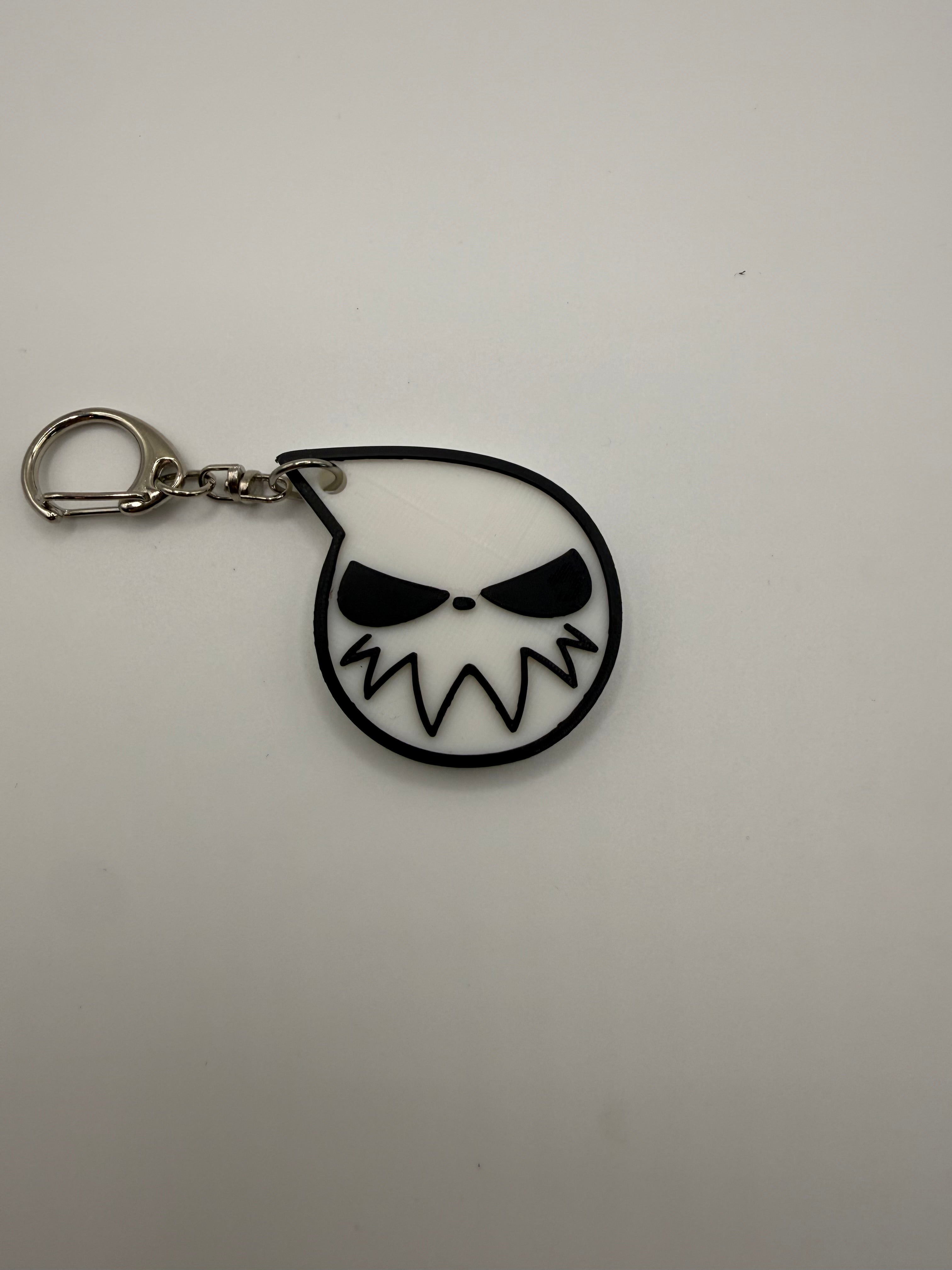 Anime Soul Eater Soul Symbol Keychain