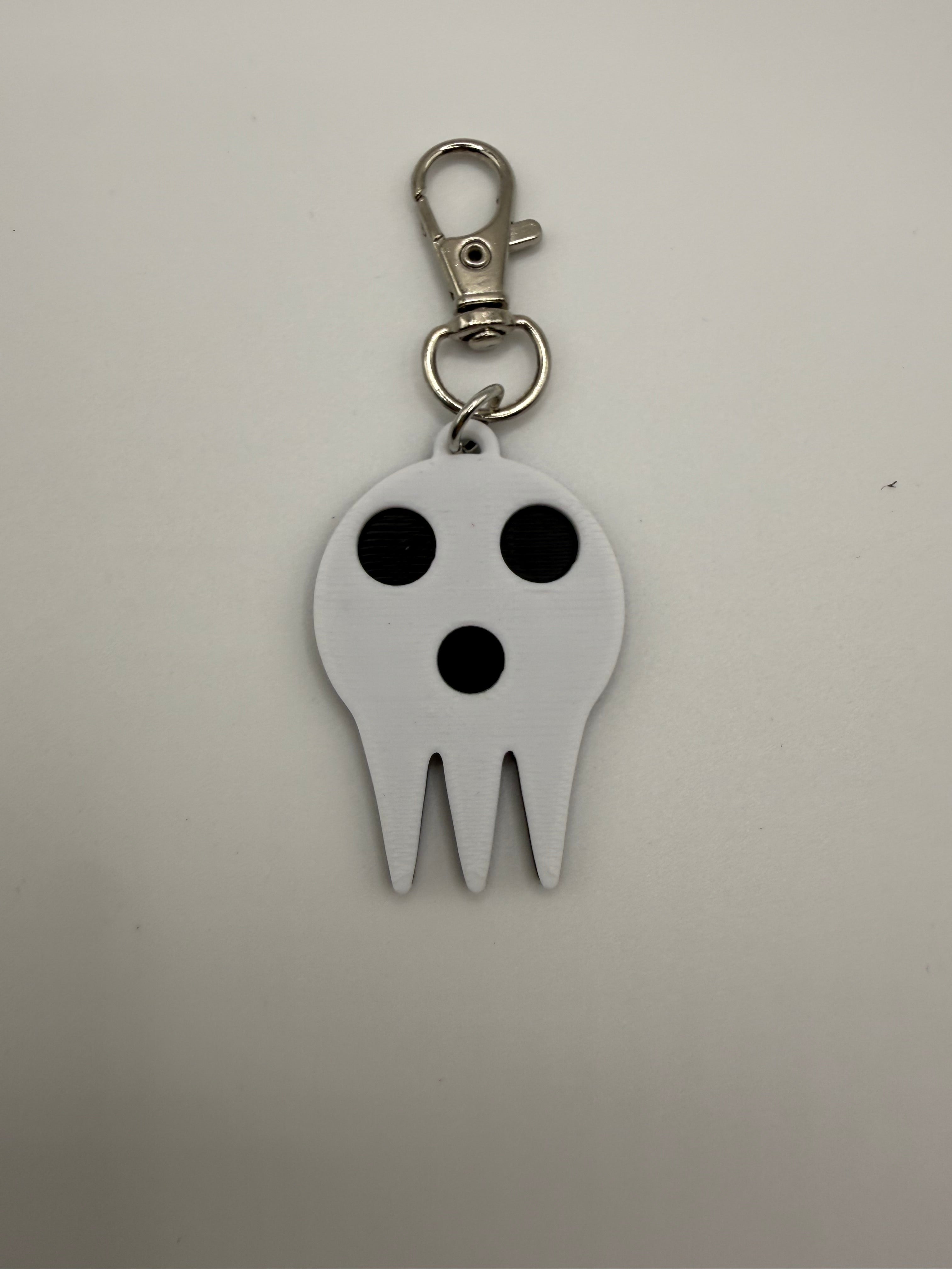 Anime Soul Eater Death Symbol Keychain