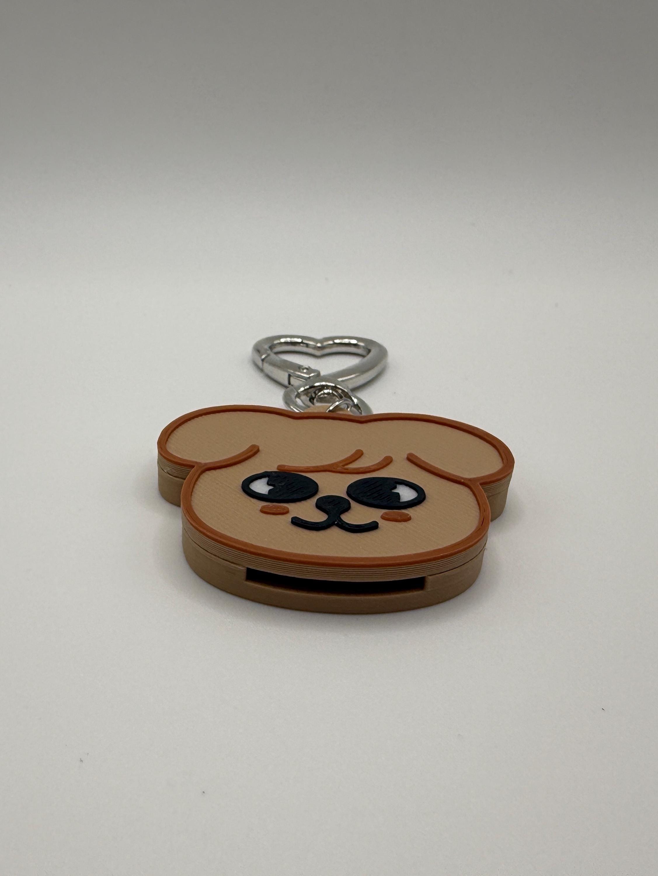 STRAY KIDS SKZOO 3D Printed Nail Saver Keychains (etsy image id: 8021376502)