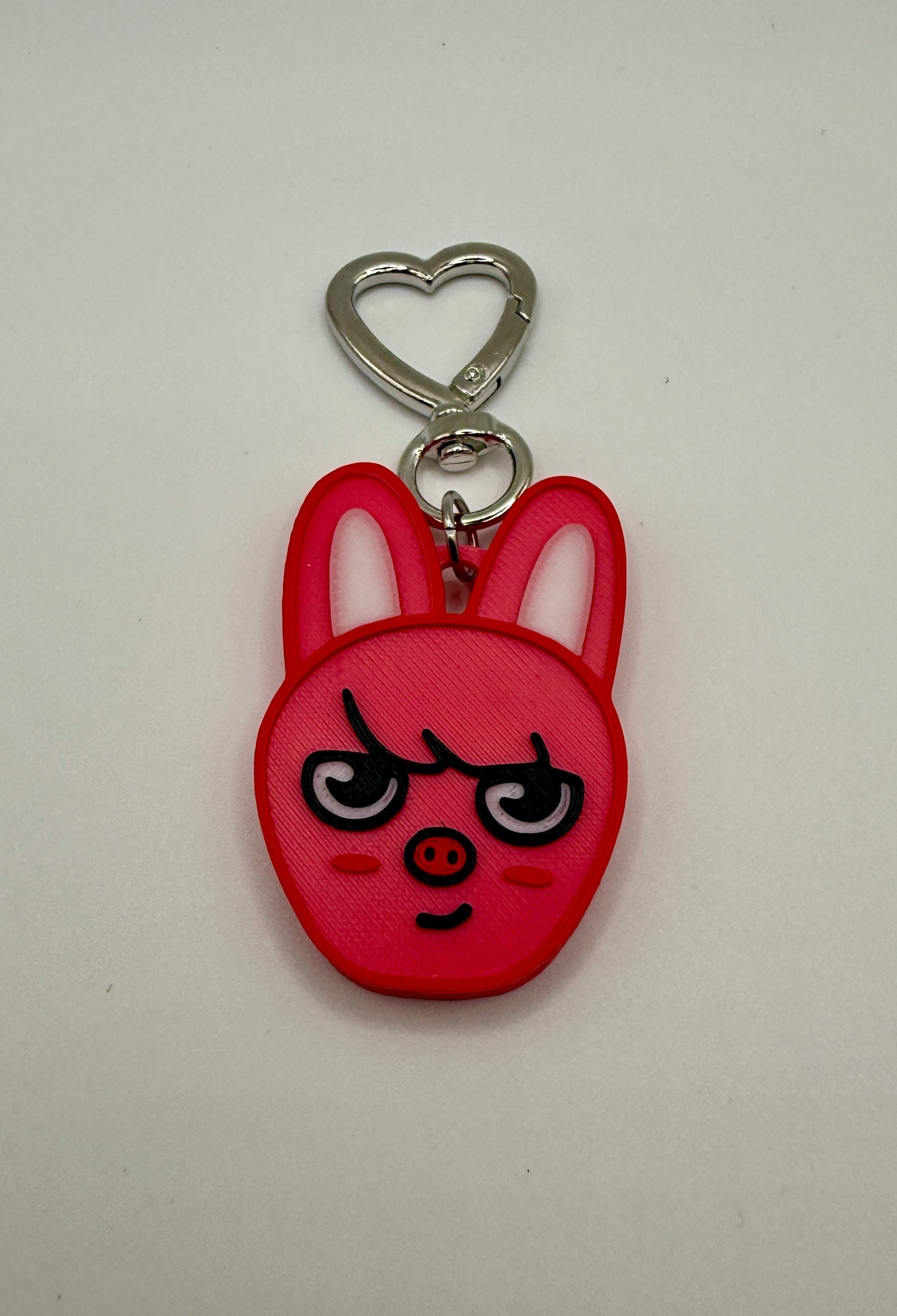 STRAY KIDS SKZOO 3D Printed Nail Saver Keychains (etsy image id: 8021376496)
