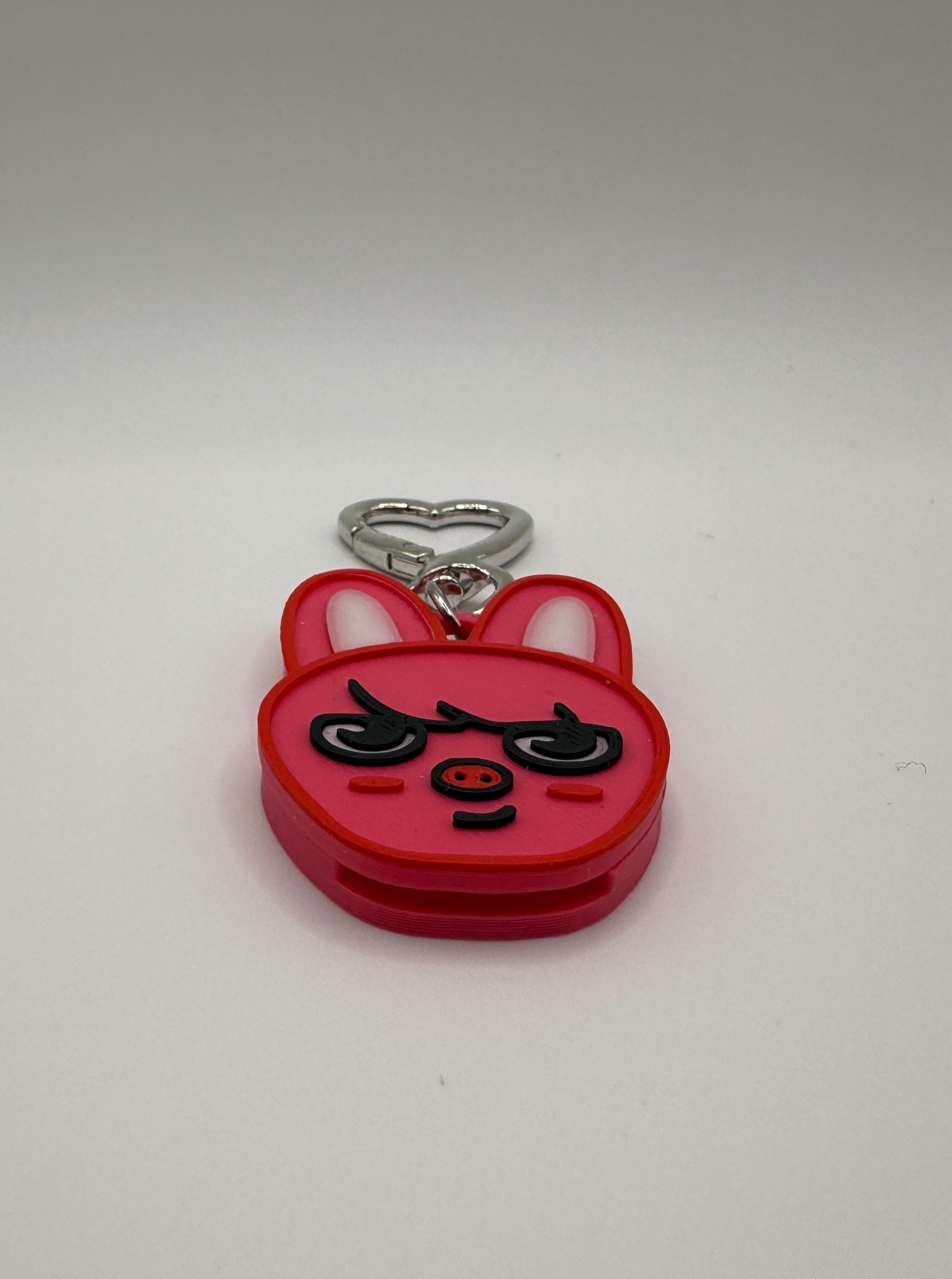 STRAY KIDS SKZOO 3D Printed Nail Saver Keychains (etsy image id: 8069296035)