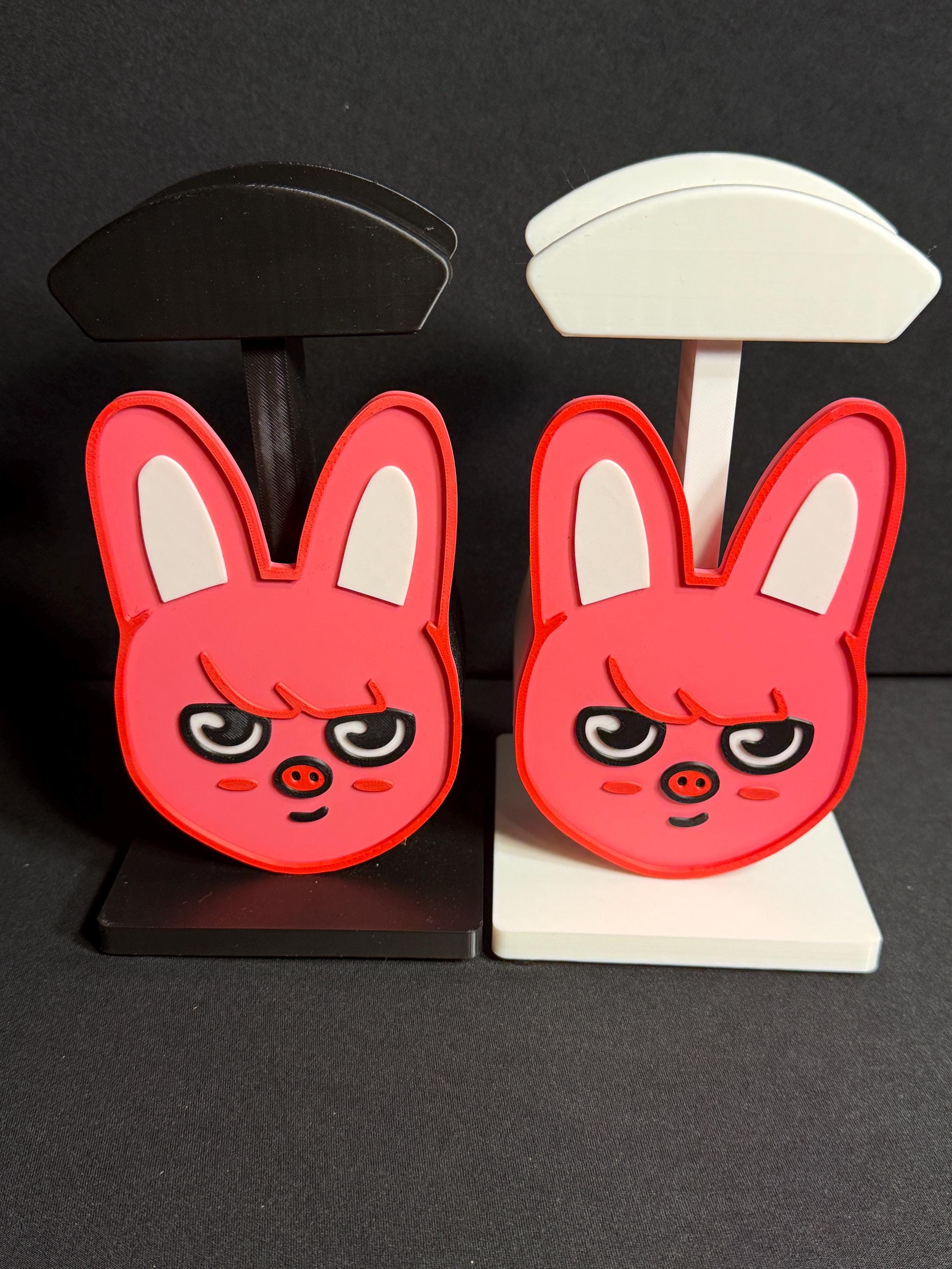 STRAY KIDS SKZOO-Dweakki 3D Printed Headphone Holder-White Base