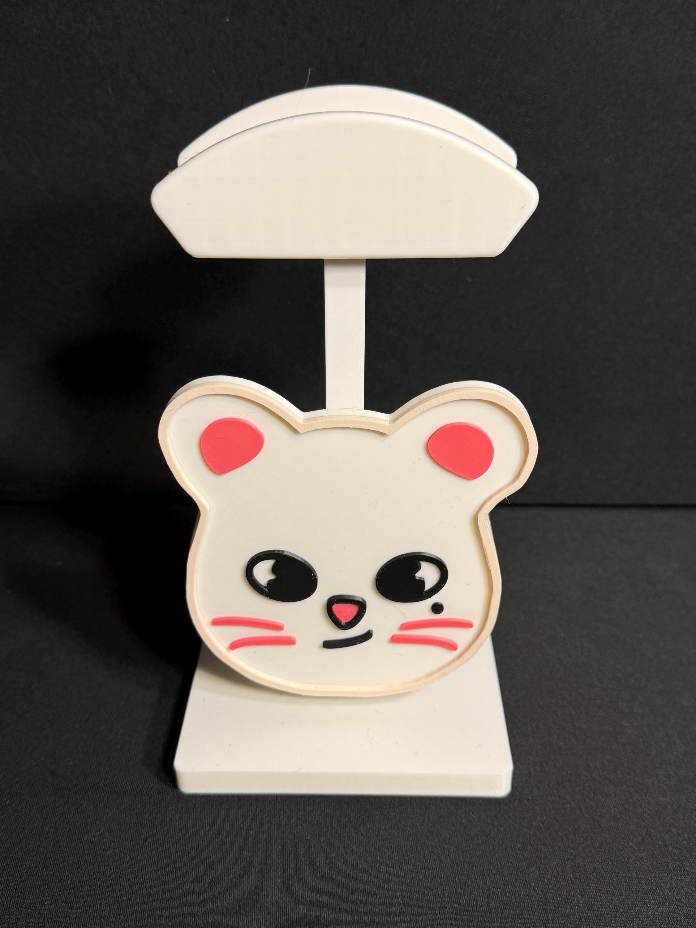 STRAY KIDS SKZOO-Jineret 3D Printed Headphone Holder-White Base
