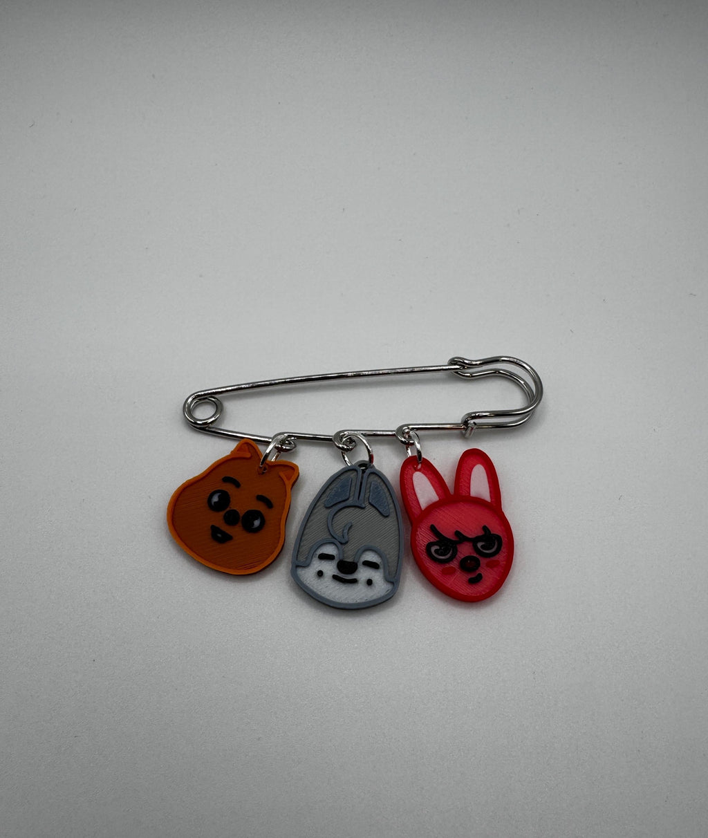 Stray Kids Skzoo Racha Safety Pins