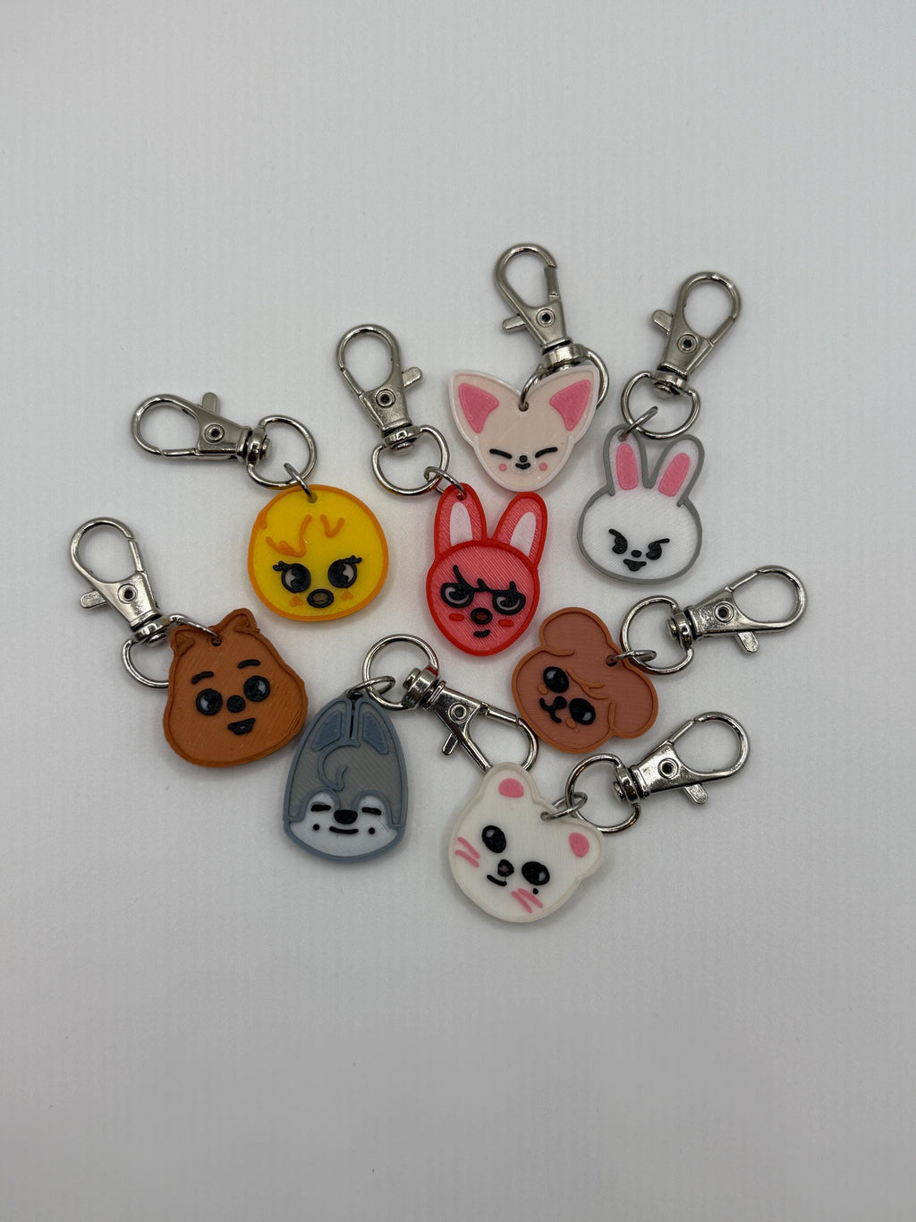 STRAY KIDS SKZOO 3D Printed Charms/Tiny Keychains
