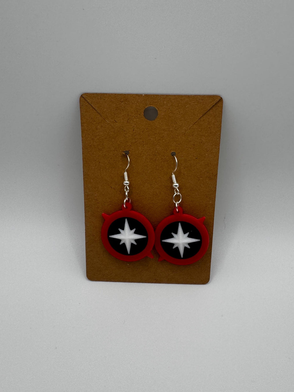 Stray Kids Compass Earrings Hypoallergenic