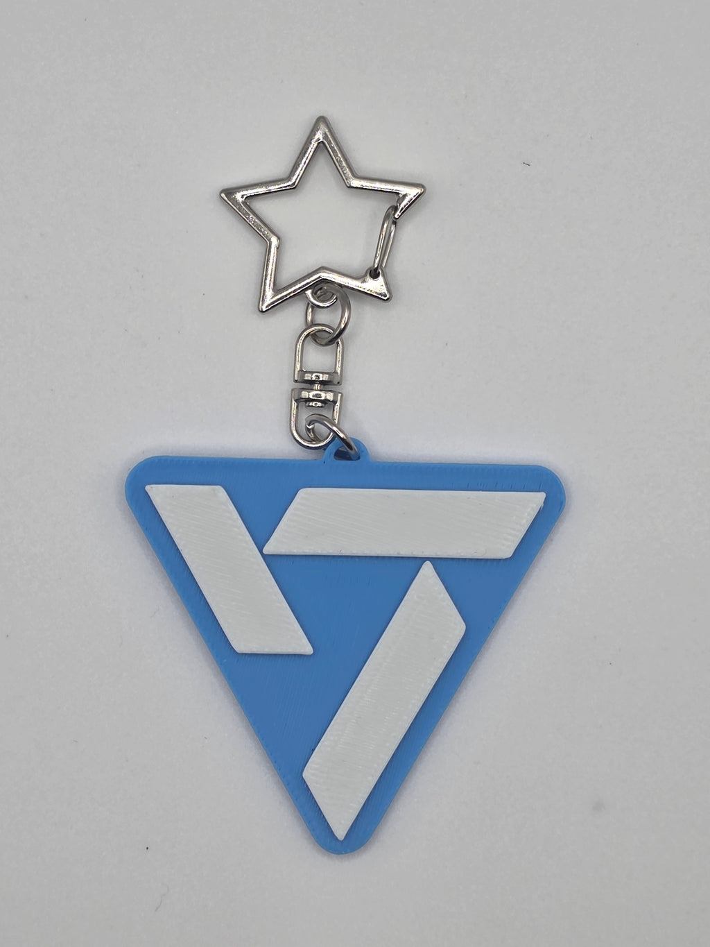 Seventeen logo 3D Printed Keychain