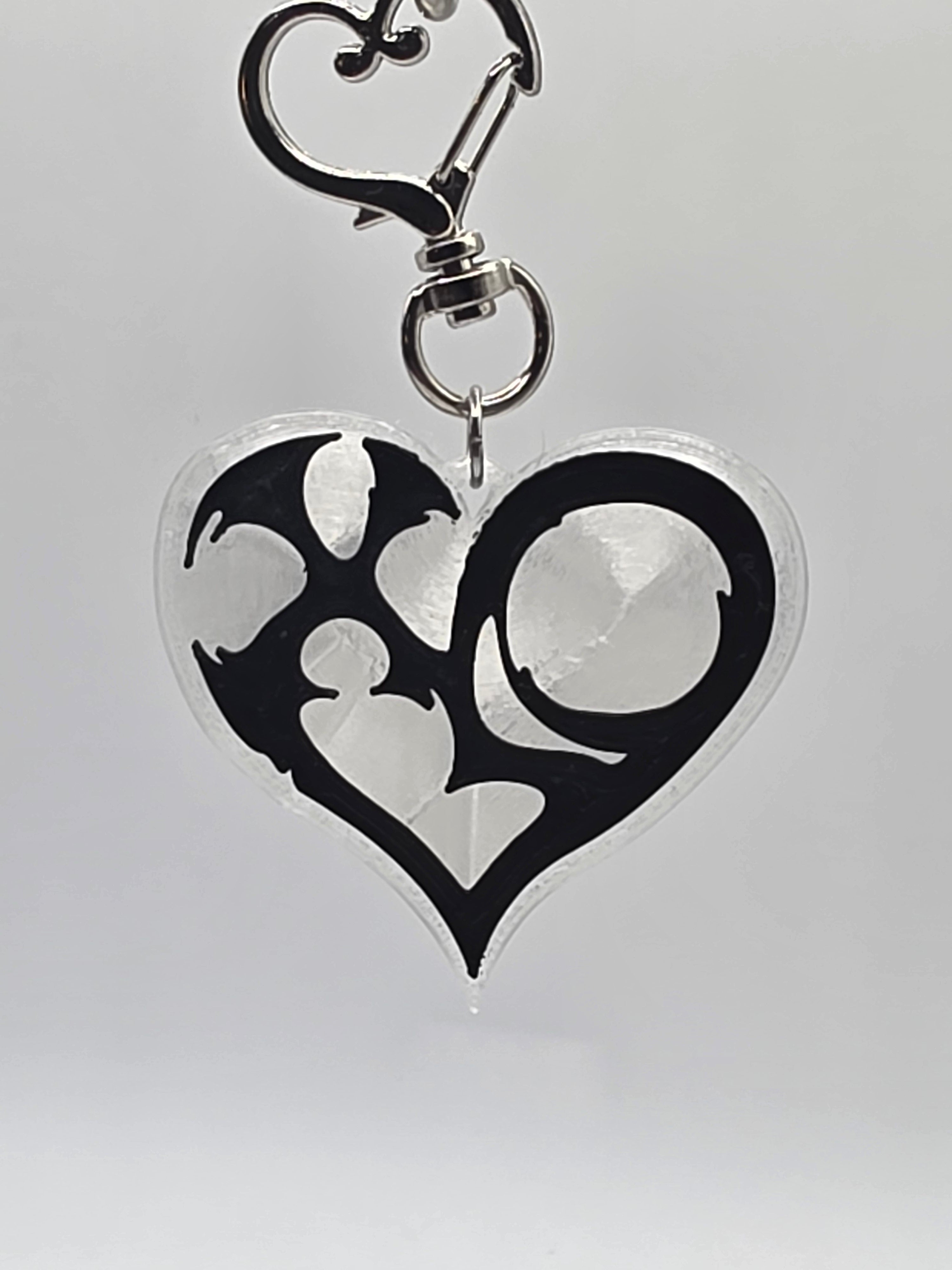 XLOV Heart logo Keychain